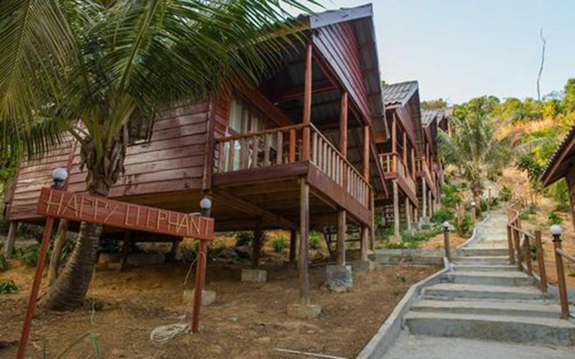 Happy Elephant Bungalows Kaoh Touch Extérieur photo